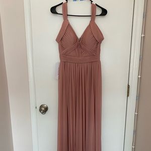 Dusty Rose Bridesmaids Dress